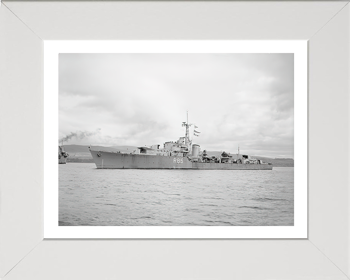 HMS Cambrian R85 Royal Navy C class destroyer Photo Print or Framed Print - Hampshire Prints