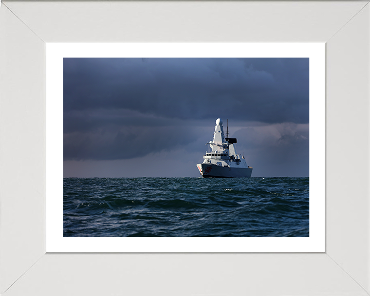 HMS Dragon D35 Royal Navy Type 45 Destroyer Photo Print or Framed Print - Hampshire Prints