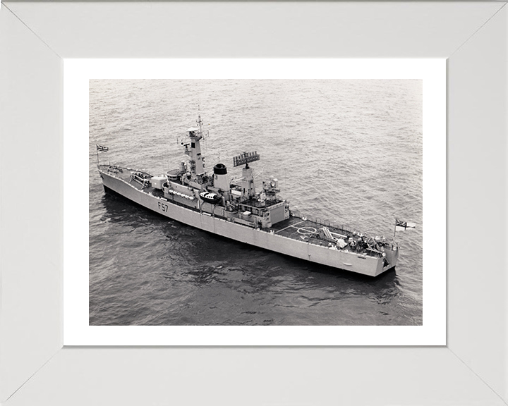 HMS Andromeda F57 Royal Navy Leander class frigate Photo Print or Framed Print - Hampshire Prints