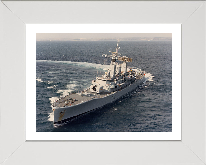 HMS Diomede F16 Royal Navy Leander class frigate Photo Print or Framed Print - Hampshire Prints