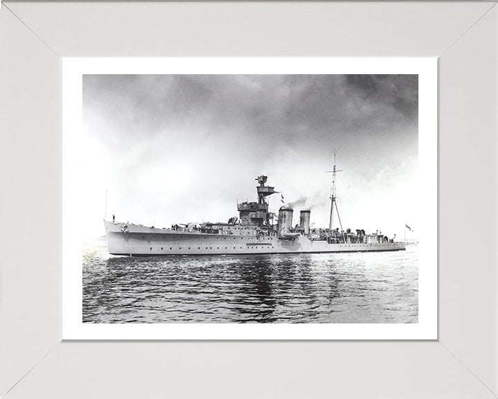 HMS Cairo D87 Royal Navy C class light cruiser Photo Print or Framed Photo Print - Hampshire Prints