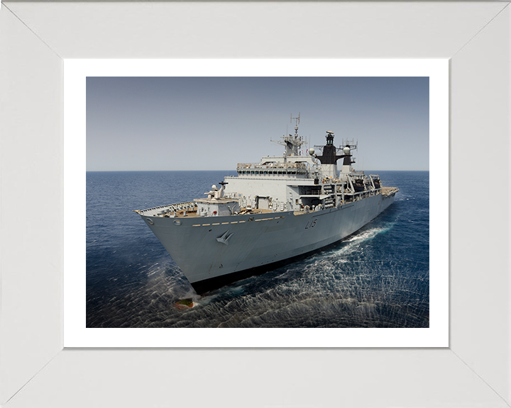 HMS Bulwark L15 Royal Navy Albion class amphibious ship Photo Print or Framed Print - Hampshire Prints