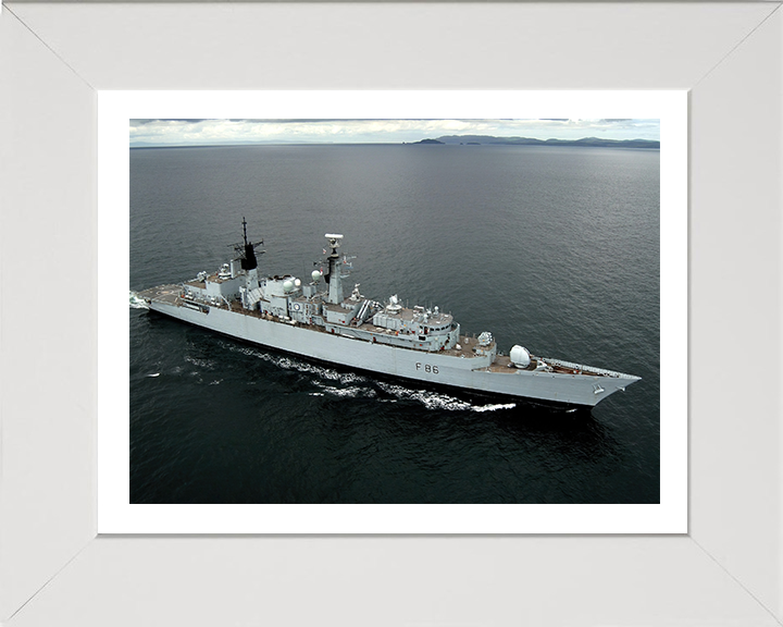 HMS Campbeltown F86 Royal Navy Type 22 Frigate Photo Print or Framed Photo Print - Hampshire Prints