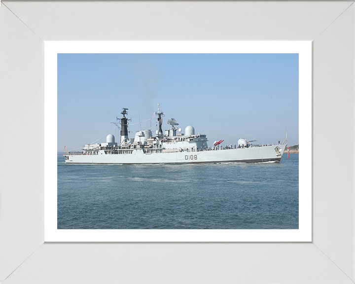 HMS Cardiff D108 | Photo Print | Framed Print | Poster | Type 42 | Destroyer | Royal Navy - Hampshire Prints