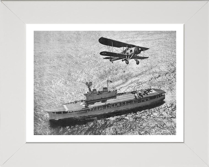 HMS Eagle (1918) Royal Navy aircraft carrier Photo Print or Framed Print - Hampshire Prints