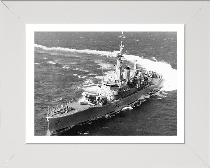 HMS Cleopatra F28 Royal Navy Leander class frigate Photo Print or Framed Print - Hampshire Prints