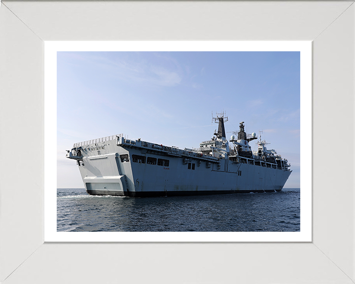 HMS Bulwark L15 Royal Navy Albion class amphibious ship Photo Print or Framed Print - Hampshire Prints