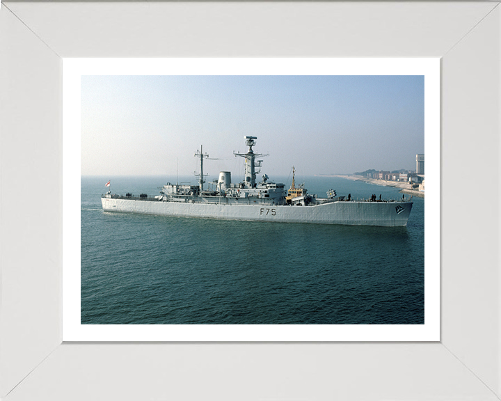 HMS Charybdis F75 Royal Navy Leander class frigate Photo Print or Framed Print - Hampshire Prints