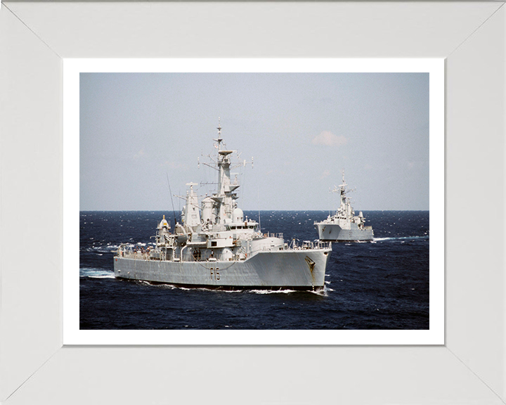 HMS Euryalus F15 Royal Navy Leander Class Frigate Photo Print or Framed Print - Hampshire Prints