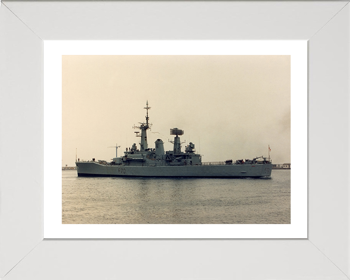 HMS Apollo F70 Royal Navy Leander class Frigate Photo Print or Framed Print - Hampshire Prints