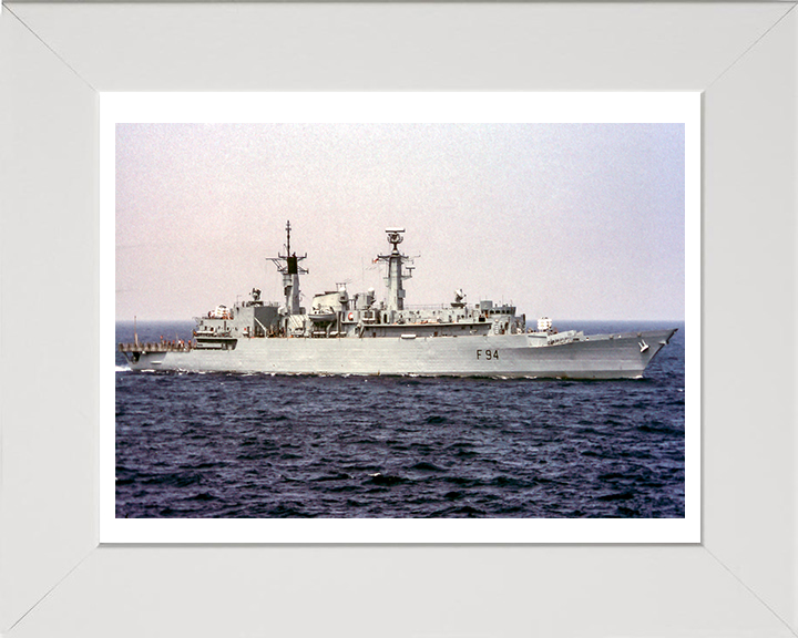 HMS Brave F94 Royal Navy Type 22 Frigate Photo Print or Framed Print - Hampshire Prints