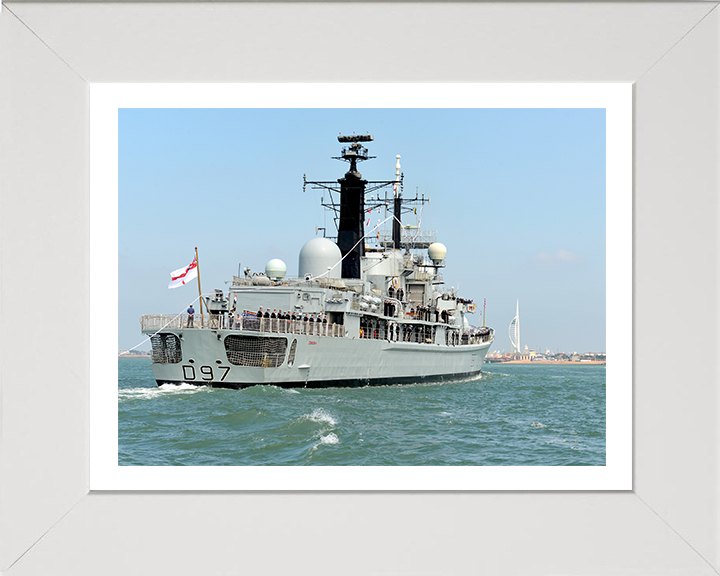 HMS Edinburgh D97 Royal Navy Type 42 Destroyer Photo Print or Framed Print - Hampshire Prints