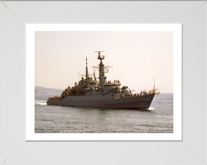 HMS Ambuscade F172 Royal Navy Type 21 frigate Photo Print or Framed Print - Hampshire Prints