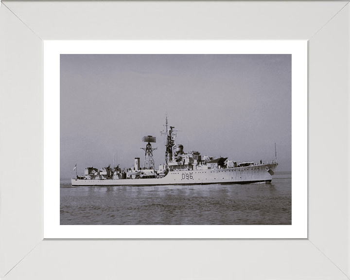 HMS Crossbow G96 (D96) Royal Navy Daring class destroyer Photo Print or Framed Print - Hampshire Prints