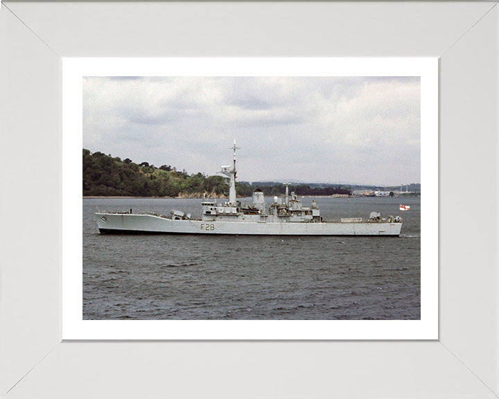 HMS Cleopatra F28 Royal Navy Leander class frigate Photo Print or Framed Print - Hampshire Prints