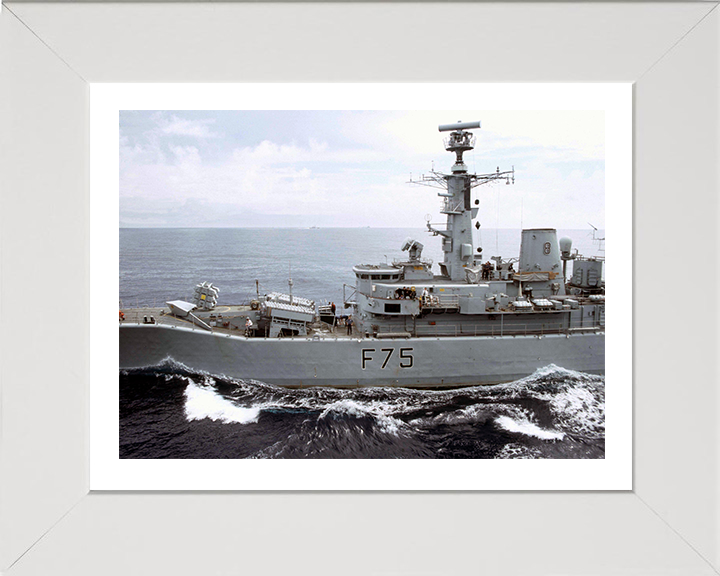 HMS Charybdis F75 Royal Navy Leander class frigate Photo Print or Framed Print - Hampshire Prints