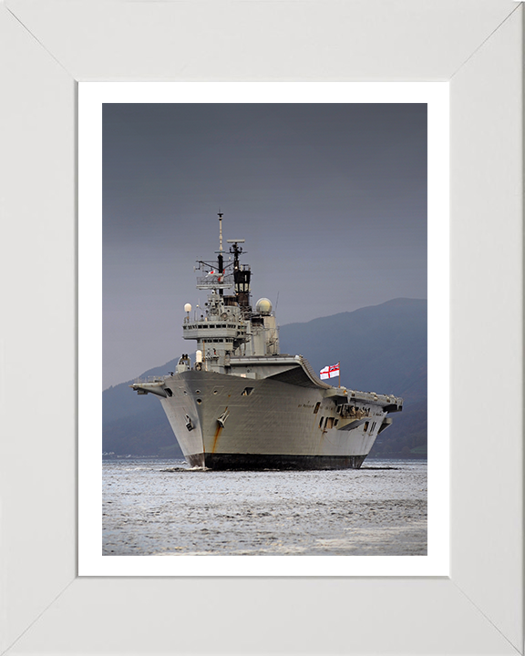 HMS Ark Royal R07 Royal Navy Invincible class aircraft carrier Photo Print or Framed Print - Hampshire Prints