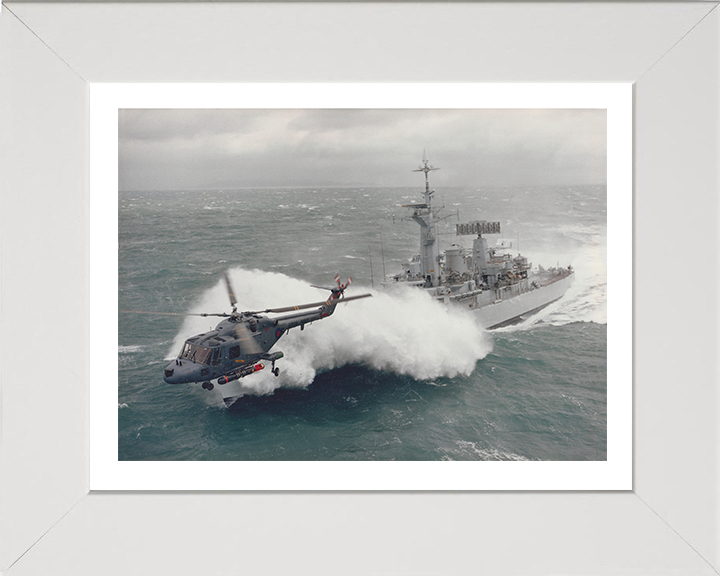 HMS Argonaut F56 Royal Navy Leander class frigate Photo Print or Framed Print - Hampshire Prints