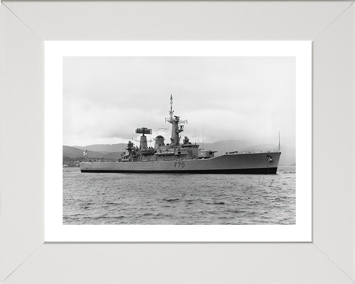 HMS Apollo F70 Royal Navy Leander class Frigate Photo Print or Framed Print - Hampshire Prints