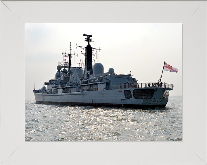 HMS Edinburgh D97 Royal Navy Type 42 Destroyer Photo Print or Framed Print - Hampshire Prints