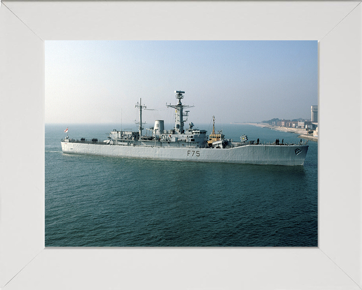 HMS Charybdis F75 Royal Navy Leander class frigate Photo Print or Framed Print - Hampshire Prints