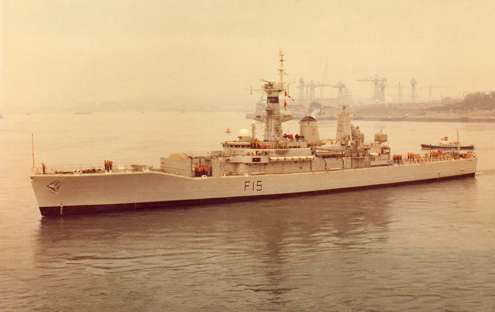 HMS Euryalus F15 Royal Navy Leander Class Frigate Photo Print or Framed Print - Hampshire Prints