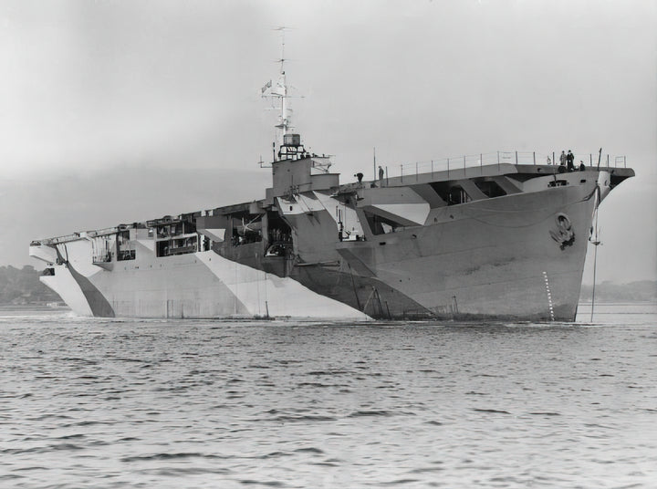 HMS Activity D94 Royal Navy escort carrier Photo Print or Framed Print - Hampshire Prints