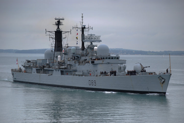 HMS Exeter D89 Royal Navy Type 42 Destroyer Photo Print or Framed Photo Print - Hampshire Prints