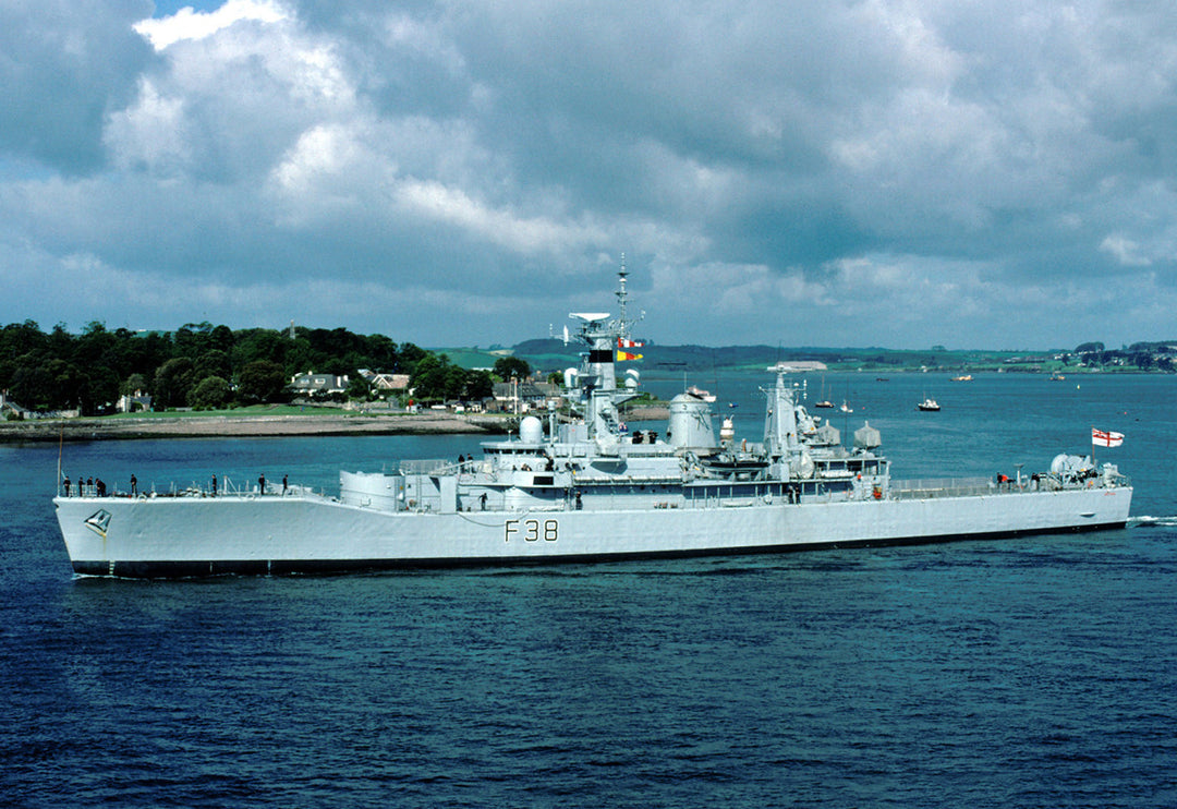 HMS Arethusa F38 Royal Navy Leander Class Frigate Photo Print or Framed Print - Hampshire Prints