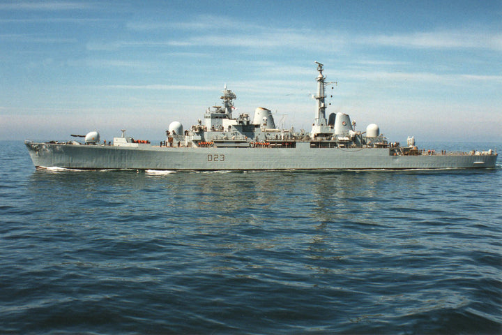 HMS Bristol D23 Royal Navy Type 82 destroyer Photo Print or Framed Print - Hampshire Prints