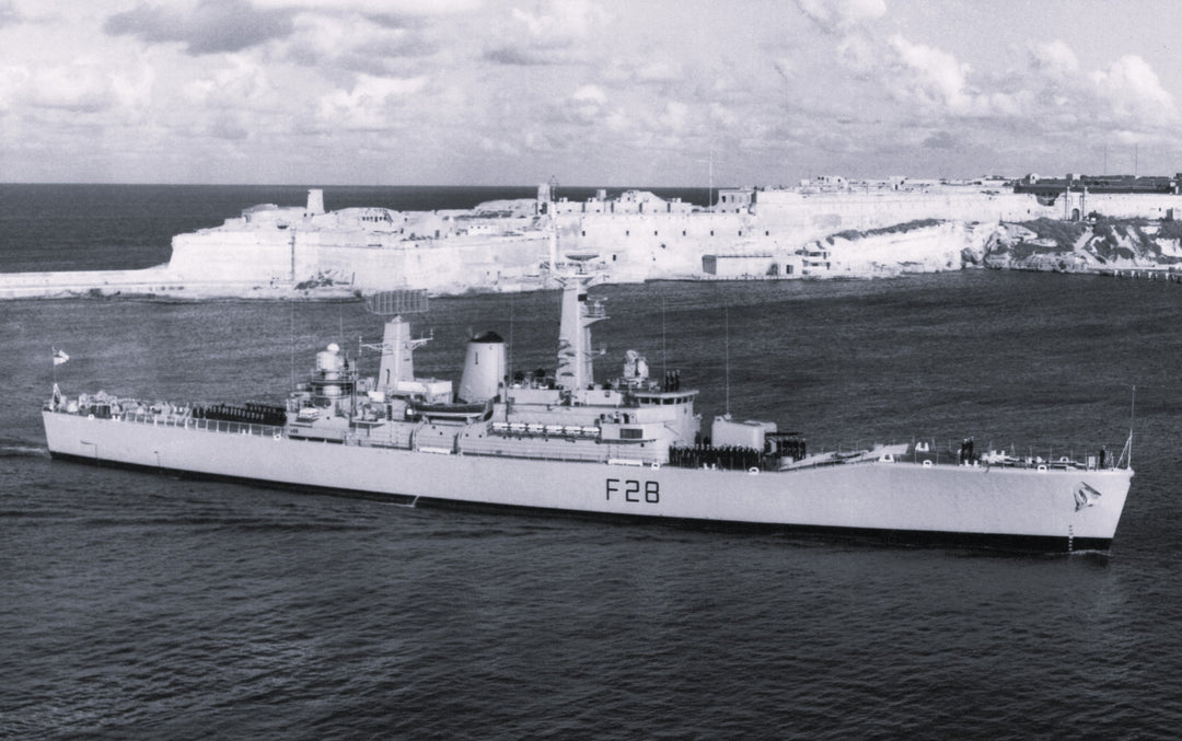 HMS Cleopatra F28 Royal Navy Leander class frigate Photo Print or Framed Print - Hampshire Prints