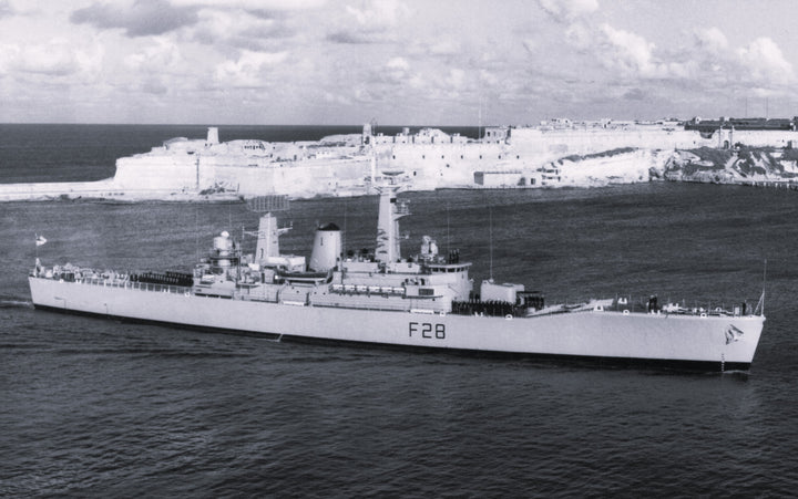 HMS Cleopatra F28 Royal Navy Leander class frigate Photo Print or Framed Print - Hampshire Prints