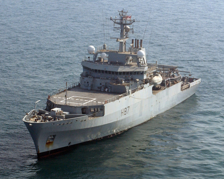 HMS Echo H87 Royal Navy Echo class survey vessel Photo Print or Framed Print - Hampshire Prints