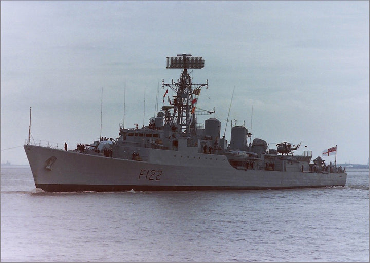 HMS Gurkha F122 Royal Navy Tribal class frigate Photo Print or Framed Print - Hampshire Prints