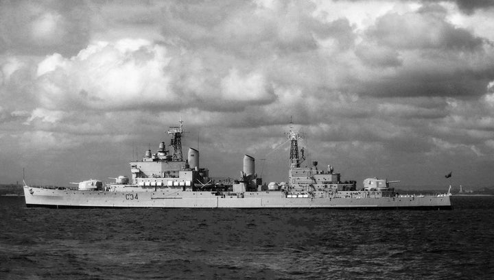 HMS Lion C34 Royal Navy Tiger class cruiser Photo Print or Framed Print - Hampshire Prints