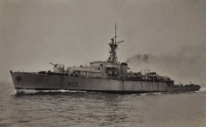 HMS Loch Achray K426 Royal Navy Loch class frigate Photo Print or Framed Print - Hampshire Prints