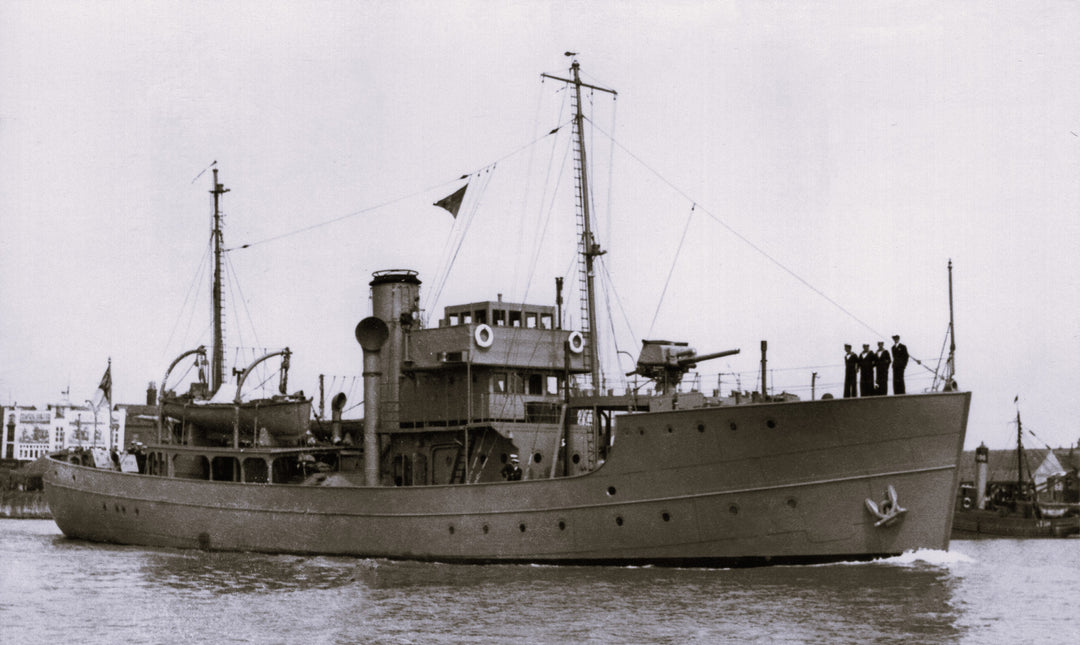 HMS Mastiff T10 Royal Navy Dog class trawler Photo Print or Framed Print - Hampshire Prints