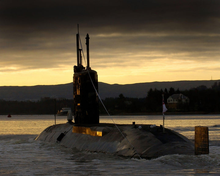 HMS Spartan S105 Submarine | Photo Print | Framed Print | Swiftsure Class | Royal Navy - Hampshire Prints