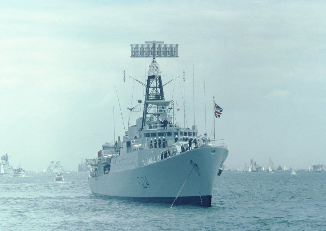 HMS Zulu F124 Royal Navy Tribal class frigate Photo Print or Framed Print - Hampshire Prints