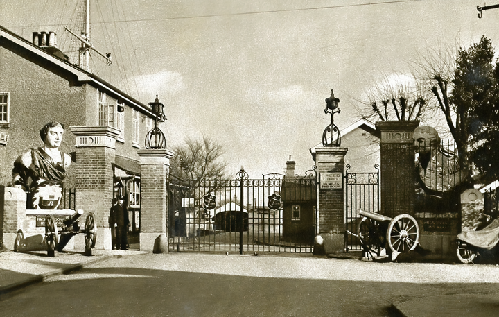 HMS Ganges Main Gate Photo Print or Framed Photo Print - Hampshire Prints