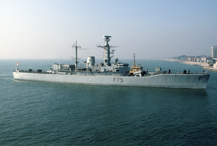 HMS Charybdis F75 Royal Navy Leander class frigate Photo Print or Framed Print - Hampshire Prints