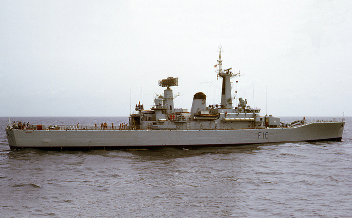 HMS Diomede F16 Royal Navy Leander class frigate Photo Print or Framed Print - Hampshire Prints