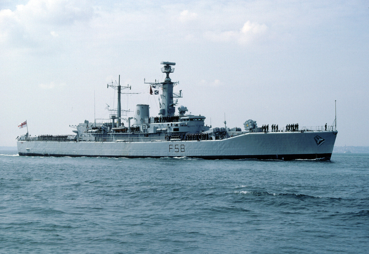 HMS Hermione F58 Royal Navy Leander class frigate Photo Print or Framed Print - Hampshire Prints