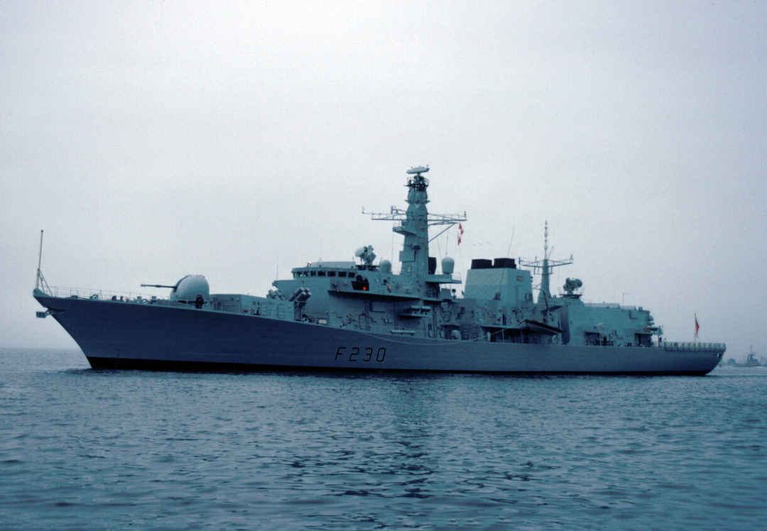 HMS Norfolk F230 Royal Navy Type 23 frigate Photo Print or Framed Photo Print - Hampshire Prints