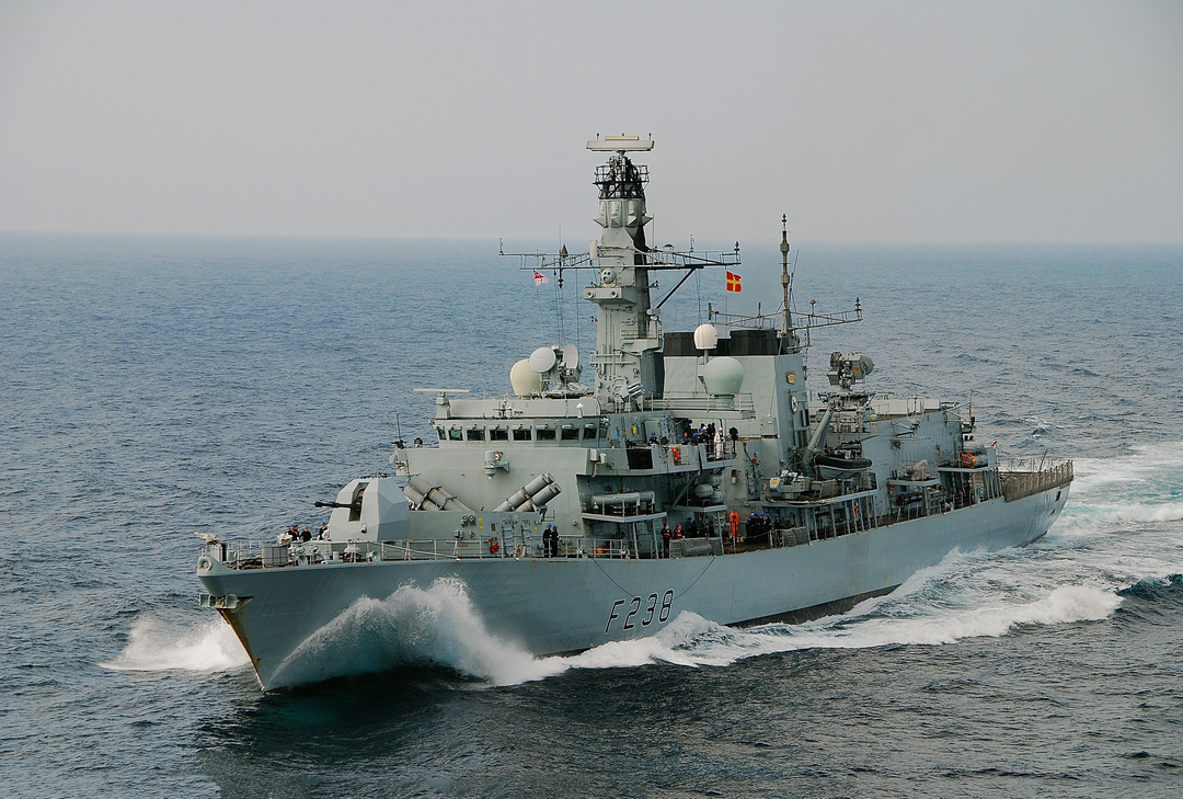 HMS Northumberland F238 Royal Navy Type 23 frigate Photo Print or Framed Photo Print - Hampshire Prints