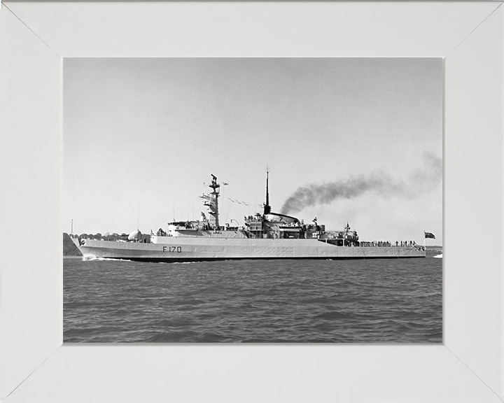 HMS Antelope F170 Royal Navy Type 21 frigate Photo Print or Framed Print - Hampshire Prints