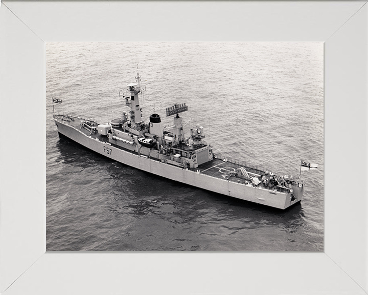 HMS Andromeda F57 Royal Navy Leander class frigate Photo Print or Framed Print - Hampshire Prints