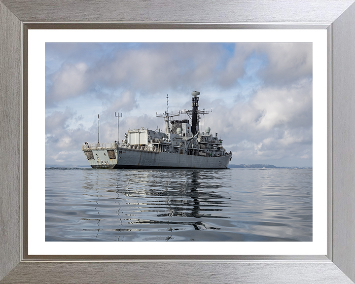 HMS Argyll F231 Royal Navy type 23 Frigate Photo Print or Framed Print - Hampshire Prints