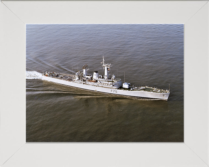 HMS Charybdis F75 Royal Navy Leander class frigate Photo Print or Framed Print - Hampshire Prints