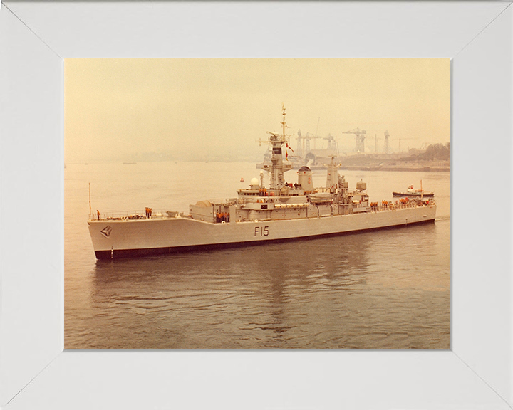 HMS Euryalus F15 Royal Navy Leander Class Frigate Photo Print or Framed Print - Hampshire Prints